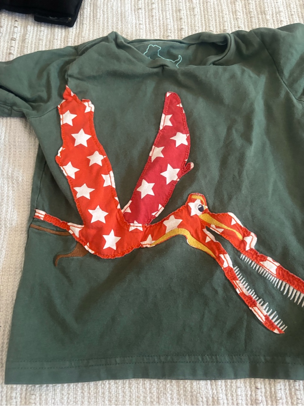 Mini Boden pterodactyl shirt 4-5 years